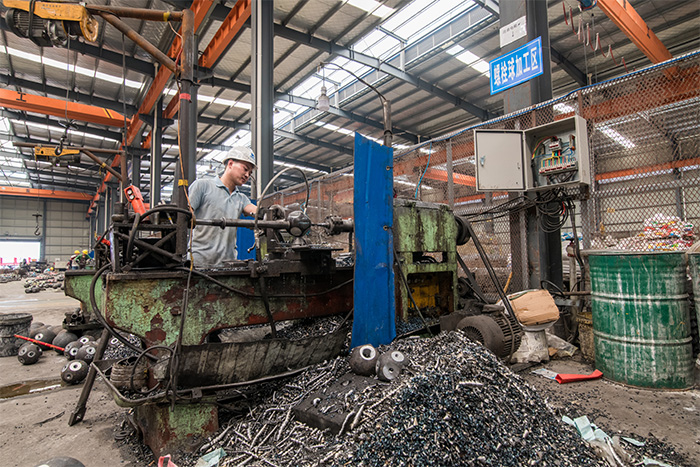 聊城网架配件车间